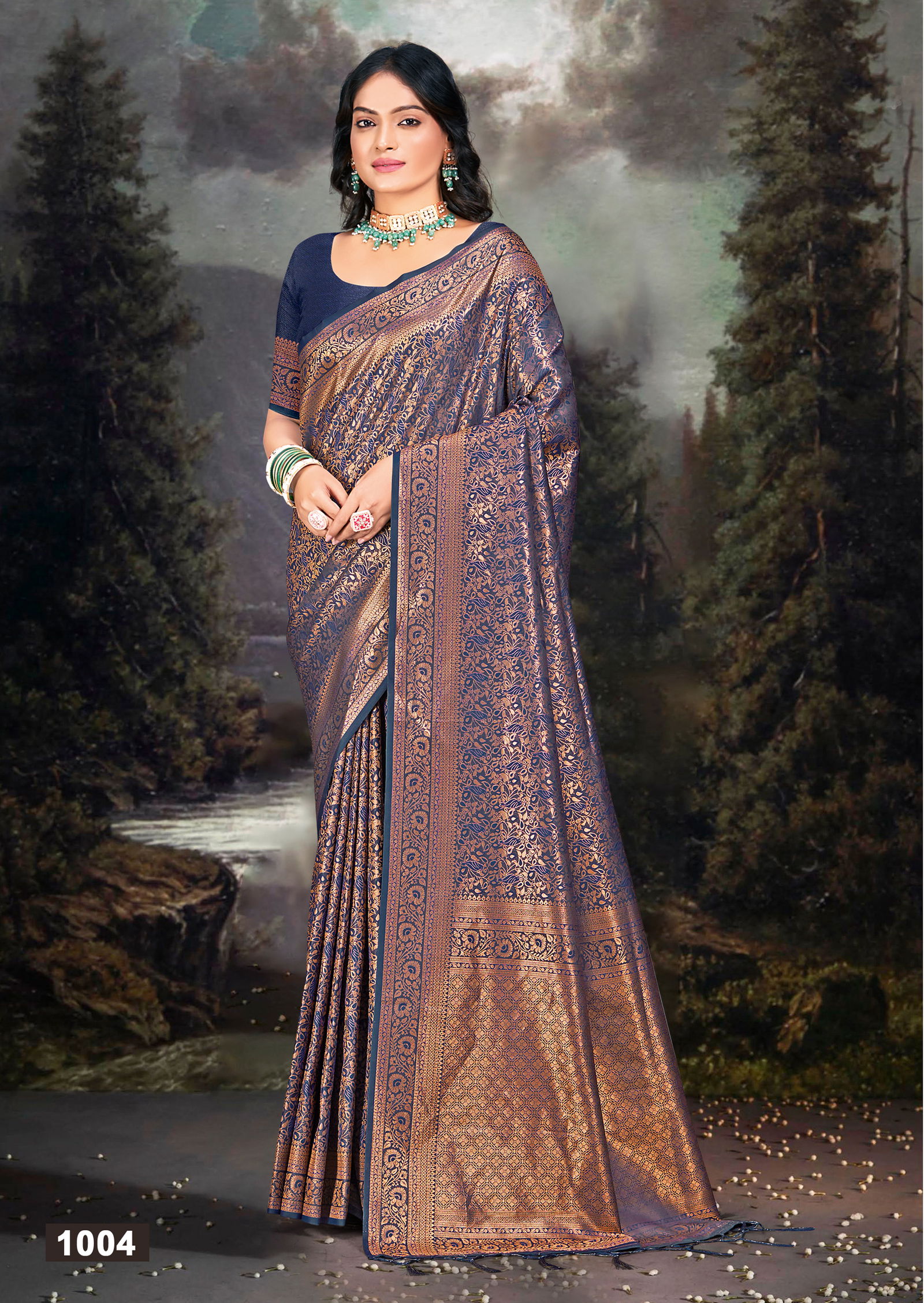 Rajwadi Vol 06 By Bunawat Banarasi Silk Wedding Wear Saree Wholesale Online
